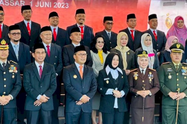 Kepala Bapenda Makassar Hadiri Upacara Peringatan Hari Lahir Pancasila