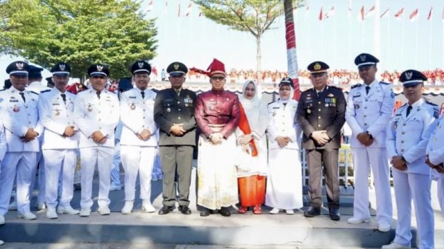 Camat Rappocini Hadiri Upacara Peringatan HUT Kemerdekaan RI ke-78 Tahun