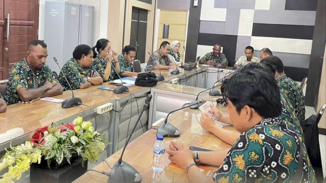 Bapenda Makassar Terima Kunker BPKAD Pemerintah Kabupaten Boven Digoel