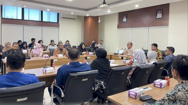 Bapenda Makassar Hadiri Rapat Monitoring dan Evaluasi Implementasi ETPD Semester I TA 2023