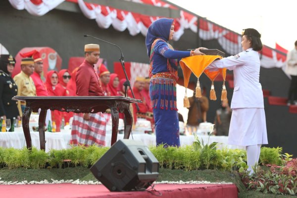 HUT Kemerdekaan RI ke – 78, Fatmawati Rusdi Apresiasi Paskibra