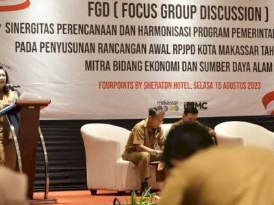 Bappeda Makassar Laksanakan FGD Terkait Sinergitas Perencanaan dan Harmonisasi Program Pemkot Makassar