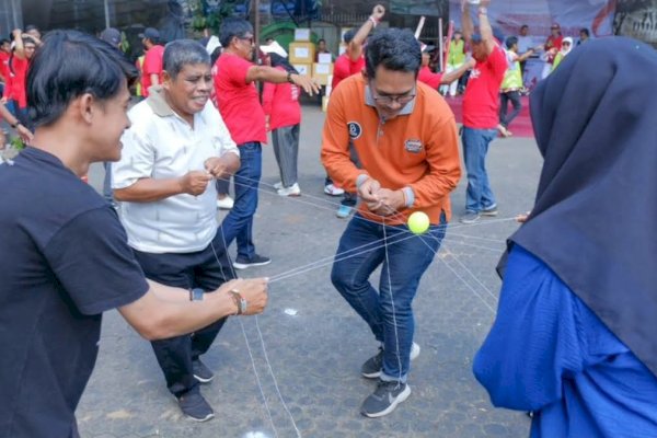 Peringati HUT Kemerdekaan RI ke-78, Bapenda Makassar Gelar Fun Sport Day