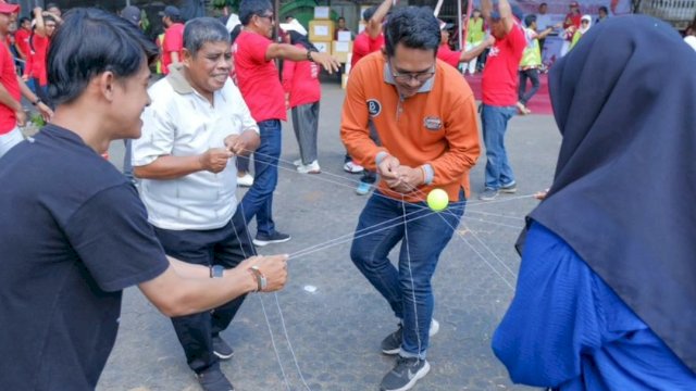 Peringati HUT Kemerdekaan RI ke-78, Bapenda Makassar Gelar Fun Sport Day