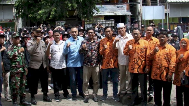 Hadiri Apel Siaga PANTARLIH, Ini Pesan Camat Ujung Tanah