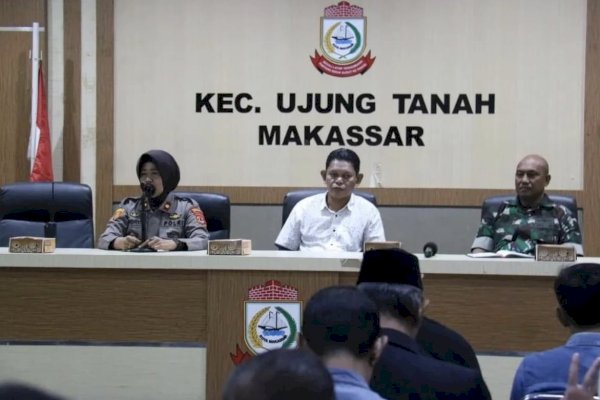 Camat Ujung Tanah Gelar Rakor Sambut Bulan Ramdhan