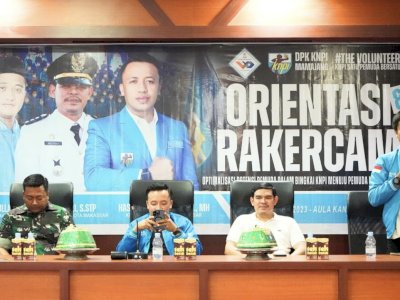 Camat Mamajang Hadiri Orientasi Dan Rakercam DPK KNPI