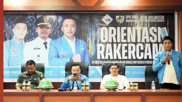 Camat Mamajang Hadiri Orientasi Dan Rakercam DPK KNPI