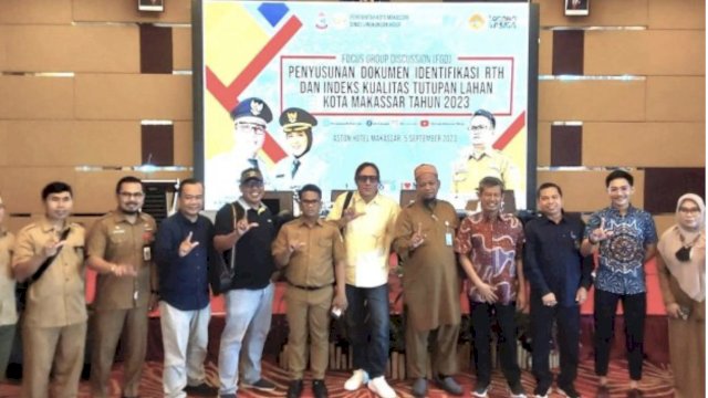 DLH Makassar Gelar FGD Penyusunan Dokumen Identifikasi RTH