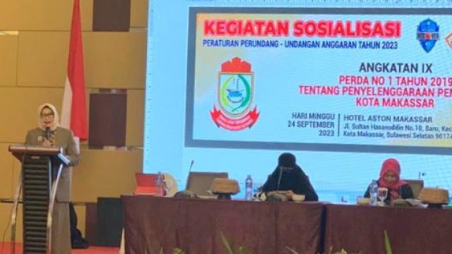 Anggota DPRD Makassar Apiaty Amin Syam Tegaskan Semua Anak Harus Sekolah