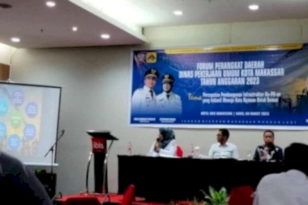 Dinas PU Makassar Terima 591 Usulan Perbaikan Infrastruktur