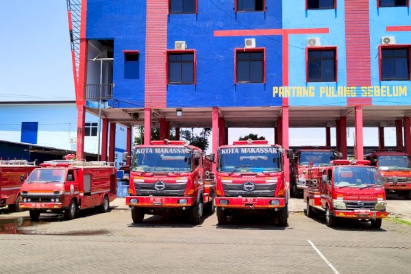 Damkar Makassar Ungkap Kebakaran Banyak Terjadi Dari Lahan Kering