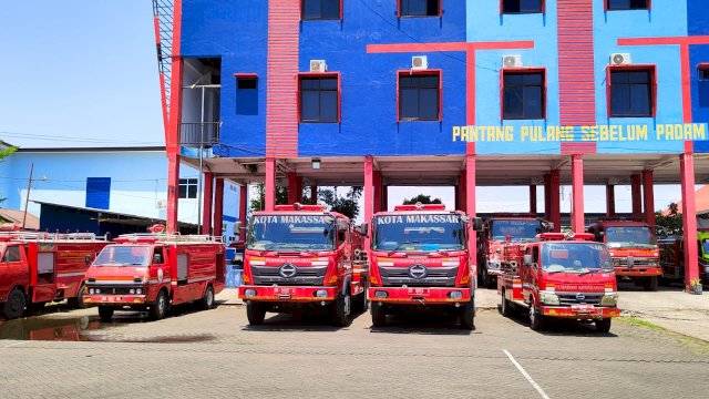 Damkar Makassar Ungkap Kebakaran Banyak Terjadi Dari Lahan Kering