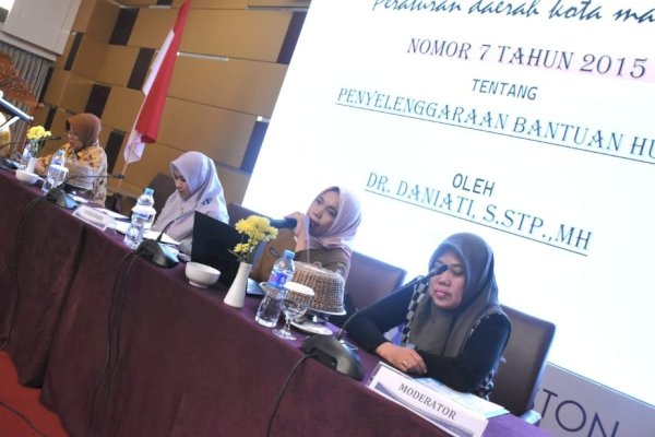 Anggota Dewan Makassar Fatma Wahyudin Sampaikan Agar Warga Manfaatkan Bantuan Hukum Secara Gratis