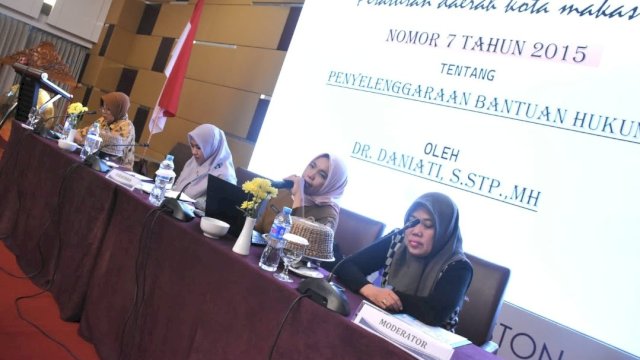 Anggota Dewan Makassar Fatma Wahyudin Sampaikan Agar Warga Manfaatkan Bantuan Hukum Secara Gratis