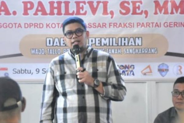 Anggota DPRD Makassar Andi Pahlevi Pastikan Semua Drainase Menjadi Biang Kebanjiran Untuk Dibenahi