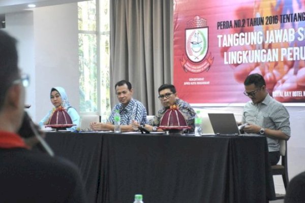 Anggota DPRD Makassar Andi PahleviA Anggap Dana CSR Berpengaruh Untuk Pembangunan Kota