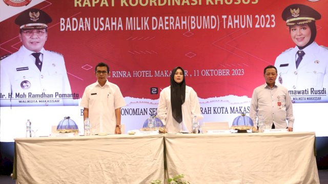 Hadiri Rakorsus BUMD, Wakil Wali Kota Makassar Tekankan Empat Hal Penting