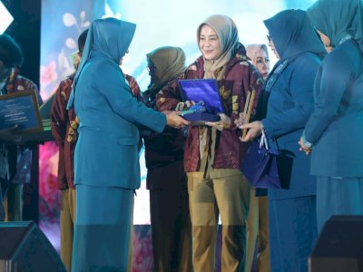 Hadiri Peringatan HKG PKK ke 51 Tahun, Fatmawati Rusdi Apresiasi Capaian TP PKK Makassar