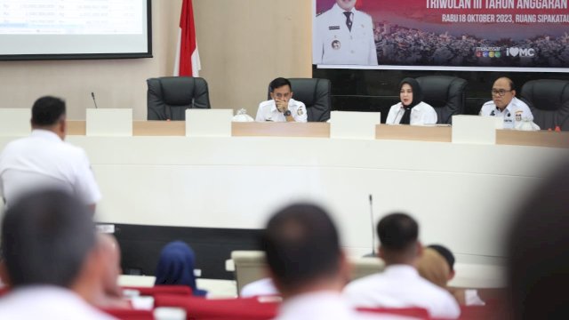 Monitoring Evaluasi Pelaksanaan Program APBD dan Realisasi PAD, Fatmawati Rusdi Tekankan Akselerasi Percepatan