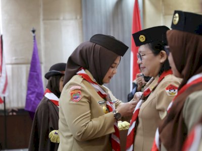 Kukuhkan Saka POM, Wawali Makassar Ajak Pramuka Ikut Awasi Peredaran Obat dan Makanan di Makassar