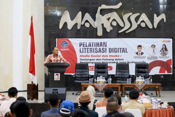 Danny Pomanto Jadi Pembicara di Pelatihan Literasi Digital DPP-Jaman, Minta Masyarakat Pandai Kelola Informasi di Media Sosial