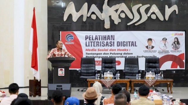 Danny Pomanto Jadi Pembicara di Pelatihan Literasi Digital DPP-Jaman, Minta Masyarakat Pandai Kelola Informasi di Media Sosial