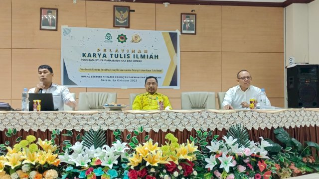 Prodi MHU UIN Alauddin Gelar Gelar Pelatihan Karya Tulis Ilmiah