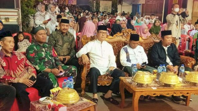 Plt. Camat Bontoala Hadiri Peringatan Maulid di Pondok Pesantren MDIA Bontoala