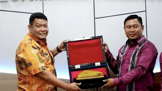 Camat Tamalate Terima Kunker Pemerintah Kabupaten Tojo Una-una