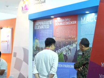 Bappenda Makassar Ikuti Pameran Jakarta Kreatif Expo 2023