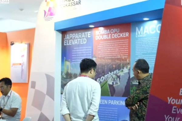 Bappenda Makassar Ikuti Pameran Jakarta Kreatif Expo 2023