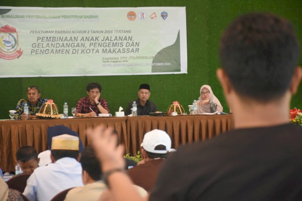 Anggota DPRD Makassar Abdul Wahid Prihatin Masih Banyak Anjal Gepeng Berkeliaran