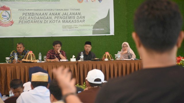 Anggota DPRD Makassar Abdul Wahid Prihatin Masih Banyak Anjal Gepeng Berkeliaran