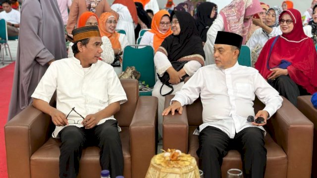 Bersama Wakil Ketua MPR RI, Ketua DPRD Makassar Hadiri Maulid Nabi Muhammad SAW Yang Digelar KKDB