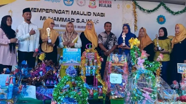 Lurah Jongaya Hadiri Maulid Nabi di SD Jongaya 1