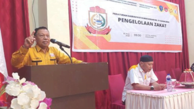 Anggota DPRD Kota Makassar HM Yunus Sampaikan Tentang Pengelolaan Zakat dan Penyalurah Harus Tepat