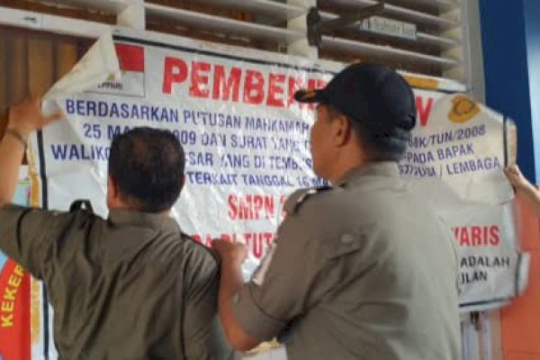 Ruangan Kepsek SMPN 23 Disegel, Pemkot Makassar Turun Tangan