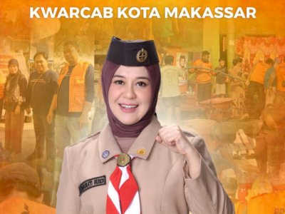 Pramuka Peduli Kwartir Cabang Kota Makassar Siap Jaga Kota dari Ancaman Musim Hujan