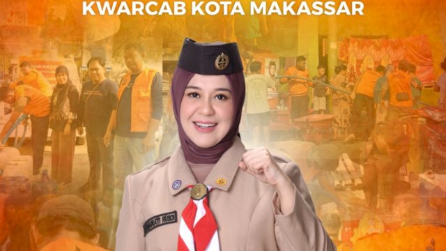 Pramuka Peduli Kwartir Cabang Kota Makassar Siap Jaga Kota dari Ancaman Musim Hujan