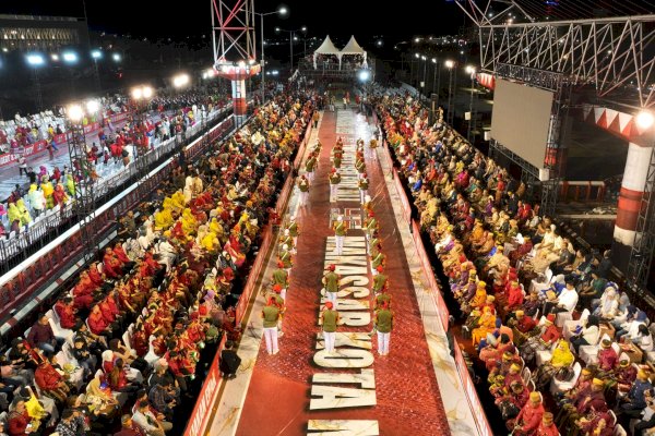 Karnaval Budaya Jadi Puncak HUT Makassar ke-416 Tahun