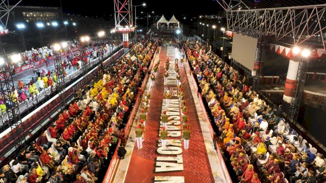 Karnaval Budaya Jadi Puncak HUT Makassar ke-416 Tahun