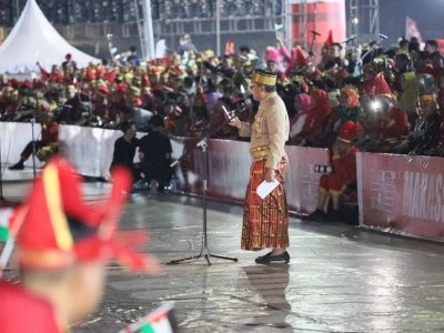 Keren! Inilah Pidato Lengkap Kreasi Danny Pomanto dengan Sajak Berirama dan Penuh Makna di HUT Makassar