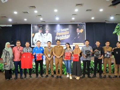 Dispora Makassar Melaunching Aksi Perubahan Satgas Pemuda Pendekar