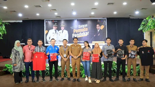 Dispora Makassar Melaunching Aksi Perubahan Satgas Pemuda Pendekar