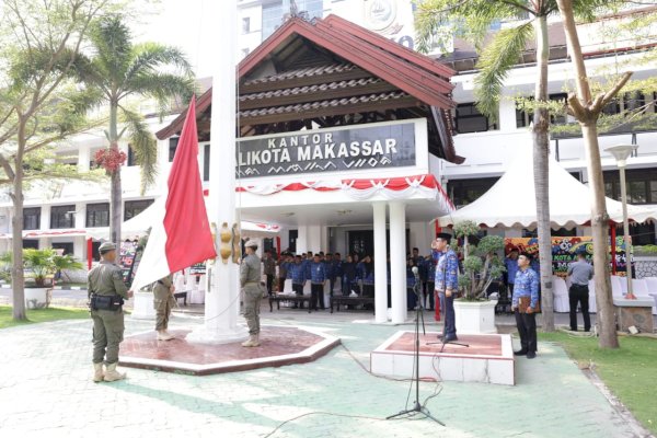 Sekda Kota Makassar Irup Peringatan Hari Pahlawan