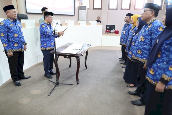 Sekda Kota Makassar Lantik Pengurus Korpri Unit Kerja Lingkup Pemkot Makassar