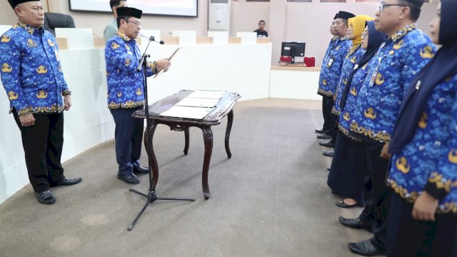 Sekda Kota Makassar Lantik Pengurus Korpri Unit Kerja Lingkup Pemkot Makassar