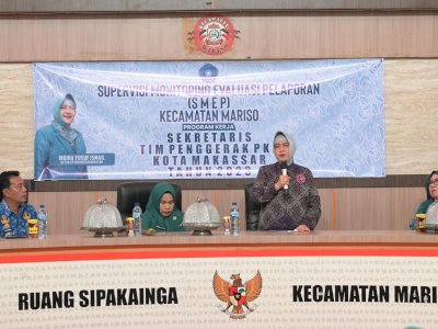 Ketua TP PKK Makassar Lakukan SMEP di Kecamatan Mariso