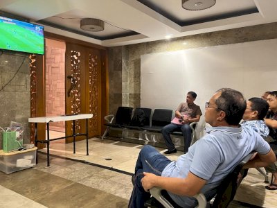 Danny Pomanto Gelar Nonton Bareng Piala Dunia U-17 Indonesia vs Ekuador dengan SKPD di Kediamannya